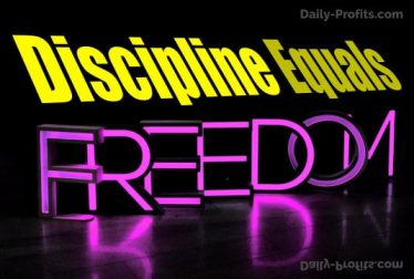 Discipline Equals Freedom